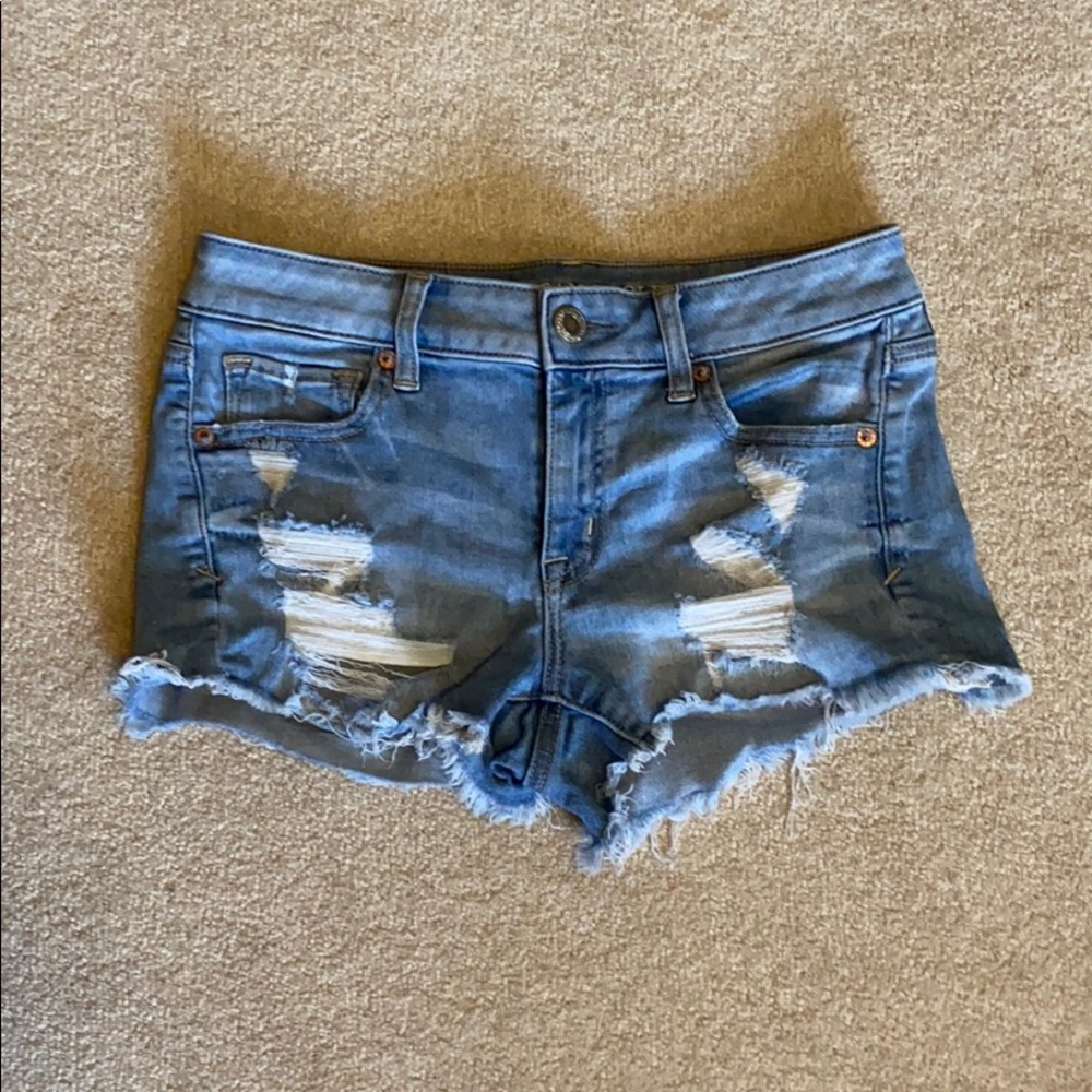 American Eagle ripped jean Shorts